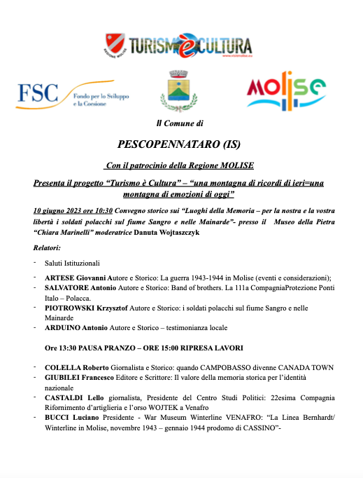 Pescopennataro programma convegno