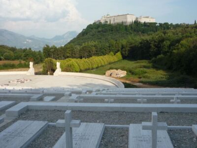 Monte Cassino klasztor cmentarz